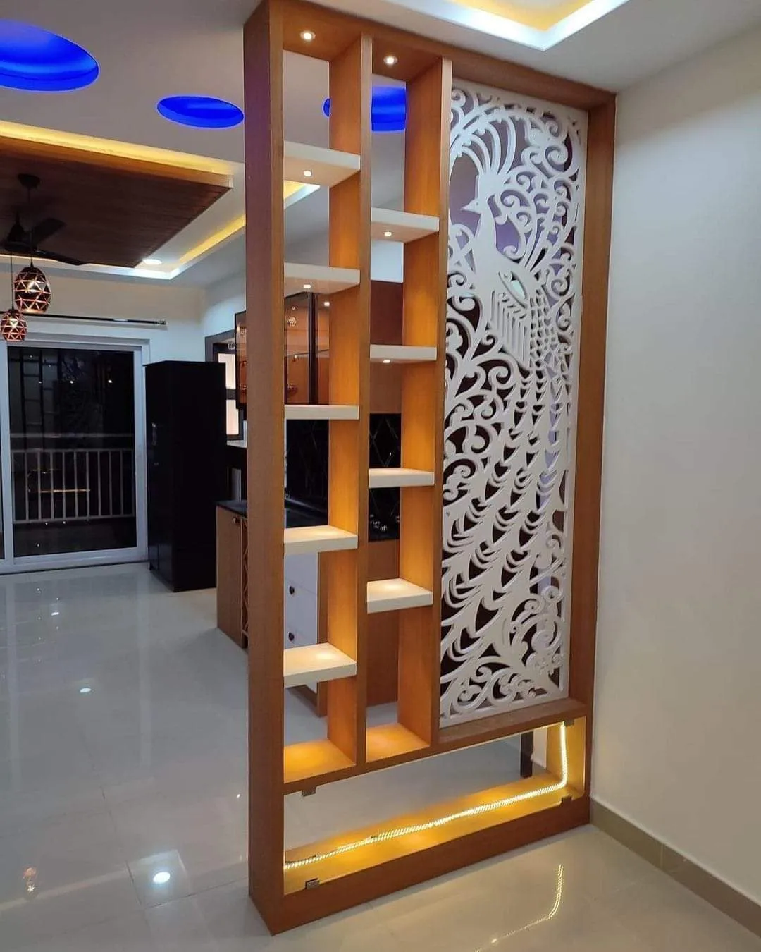 Retail showroom construction in progress - Vivaan Constructions