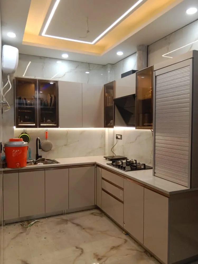 Modular kitchen and interior execution - Vivaan Constructions