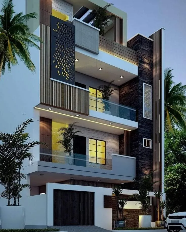 Business complex construction site - Vivaan Constructions